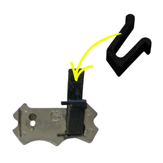 Clip Calandra Anteriore Stemma per Fiat Panda Sisley – Replica Fedele all'Originale