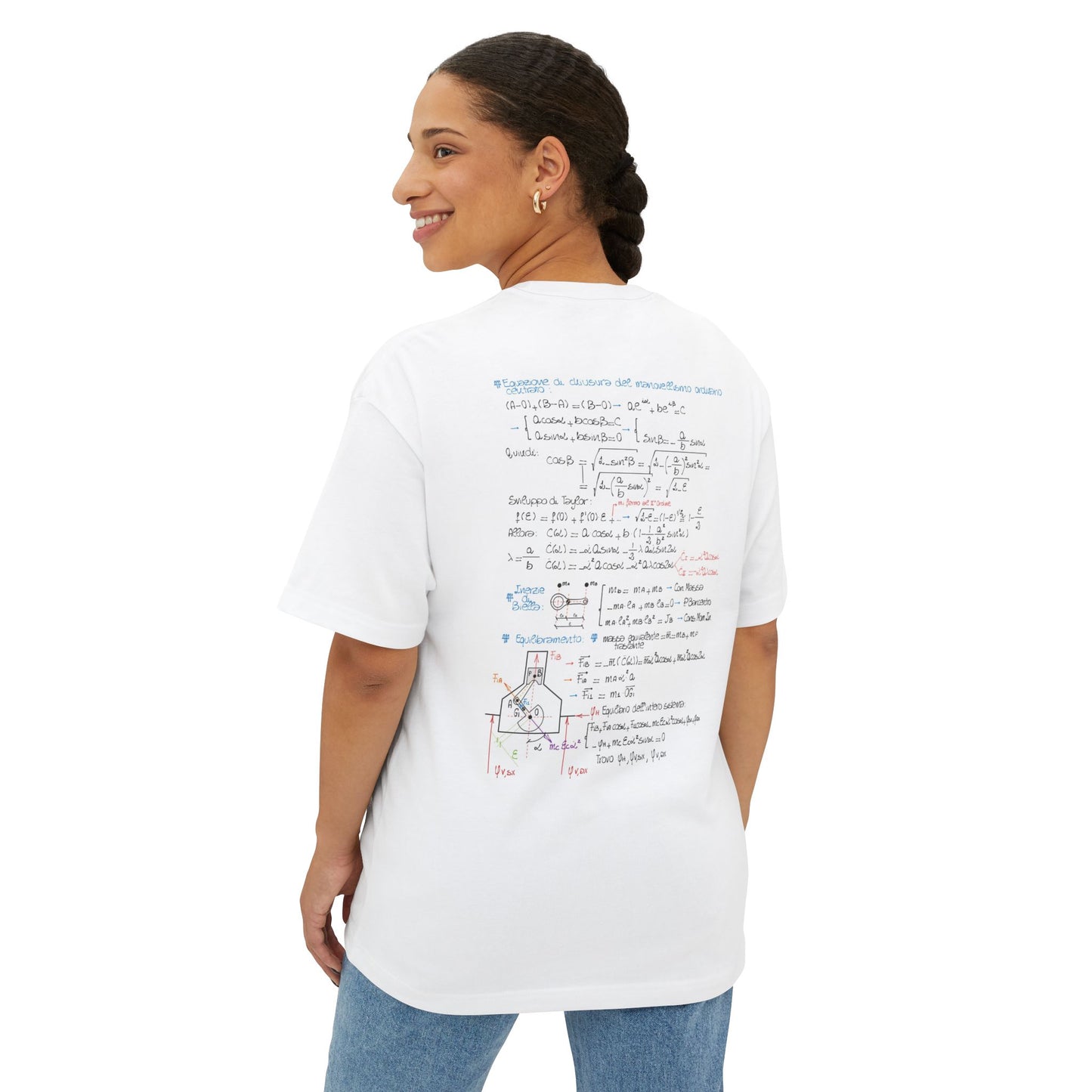 Unisex Oversized T-Shirt - Engine Equations