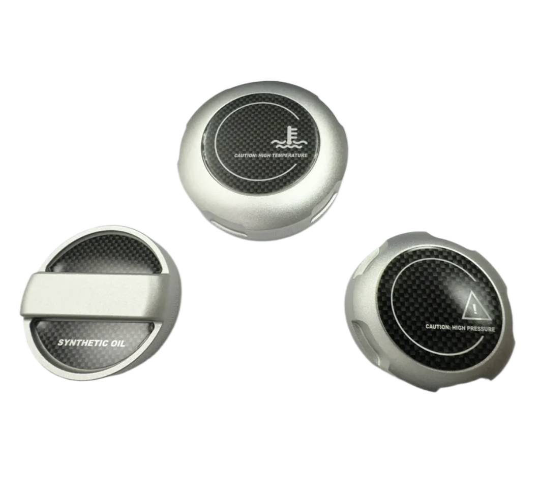 Kit Tappi Motore in Alluminio CNC per Motore BMW S55, S58, B48, B58