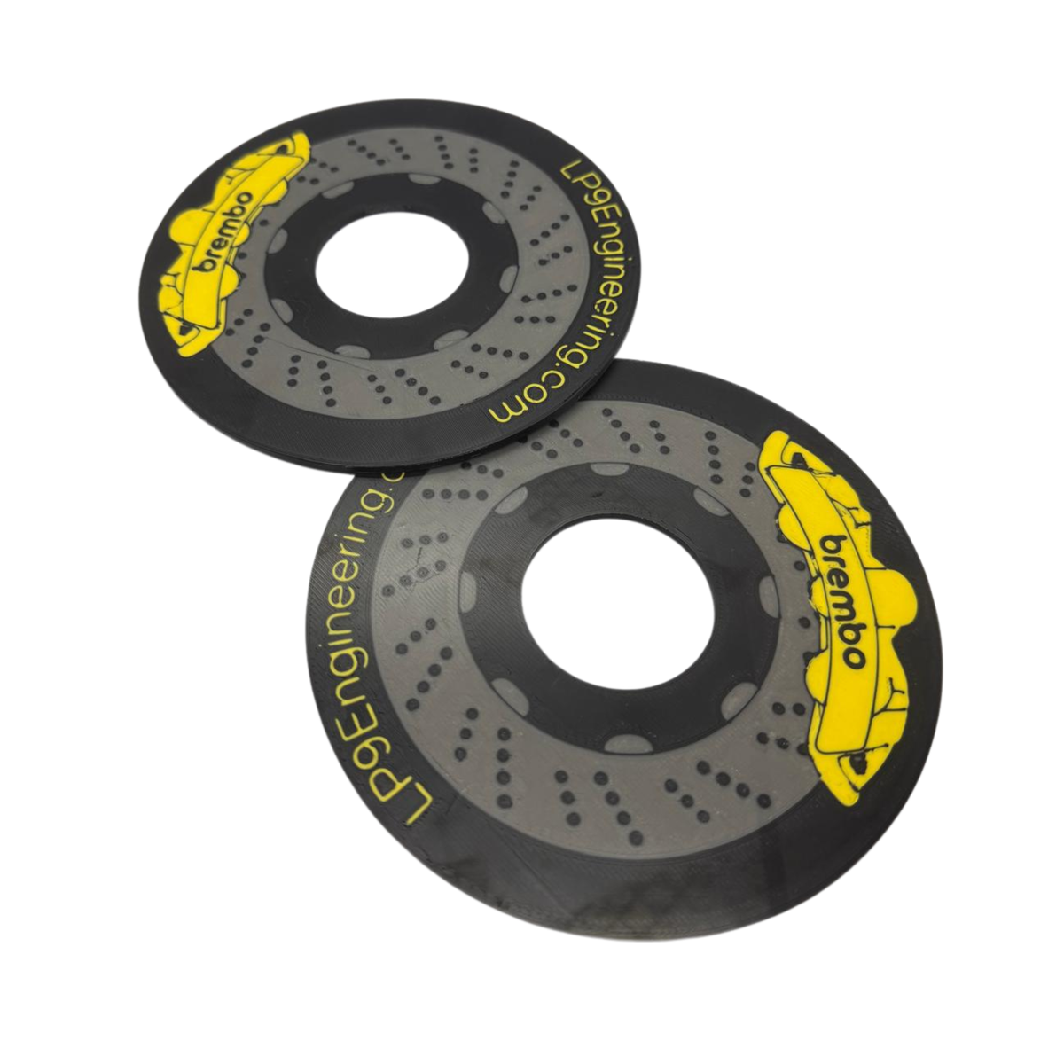 Cover Disco Freno Stile Brembo 6 Pistoncini – Per Tamburo Piaggio Ape 50