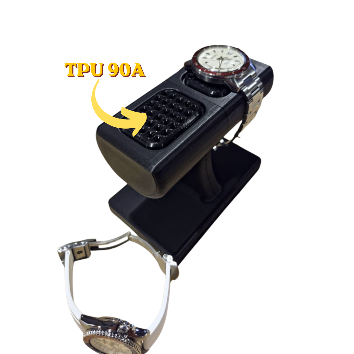 Supporto Orologi Modulare Magnetico con Tappetino Antigraffio