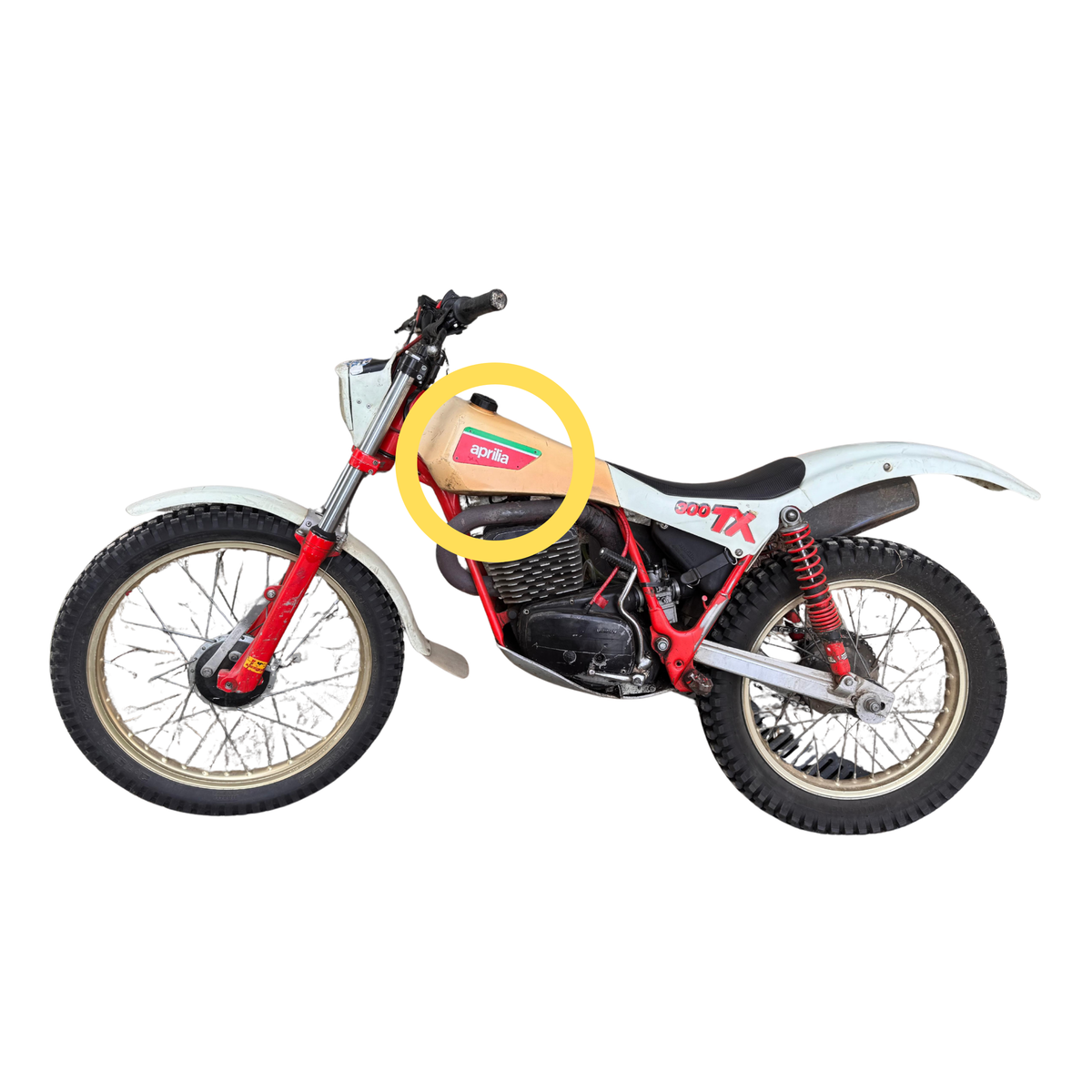 Stemmi Serbatoio Aprilia TX300 Trial (1982)