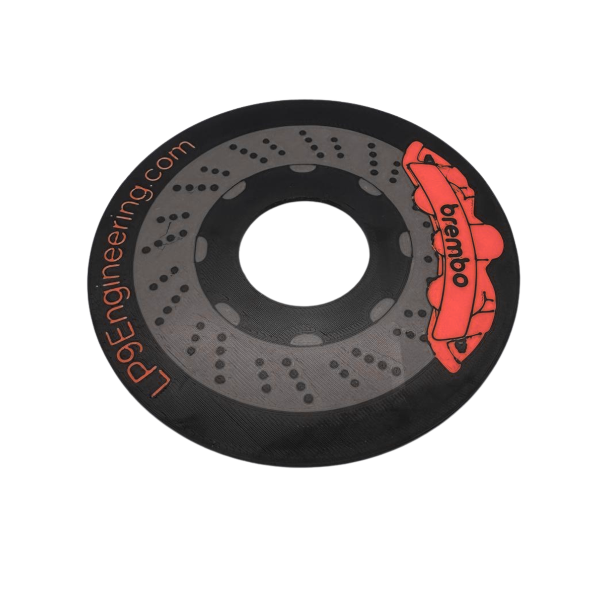 Cover Disco Freno Stile Brembo 6 Pistoncini – Per Tamburo Piaggio Ape 50