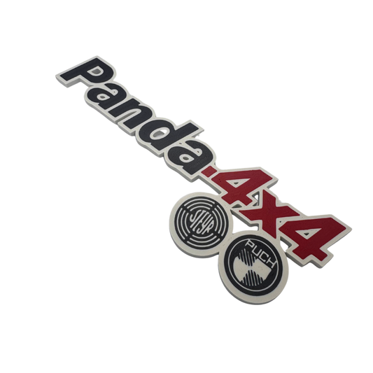 Replica Fregio Logo Fiat Panda 4x4