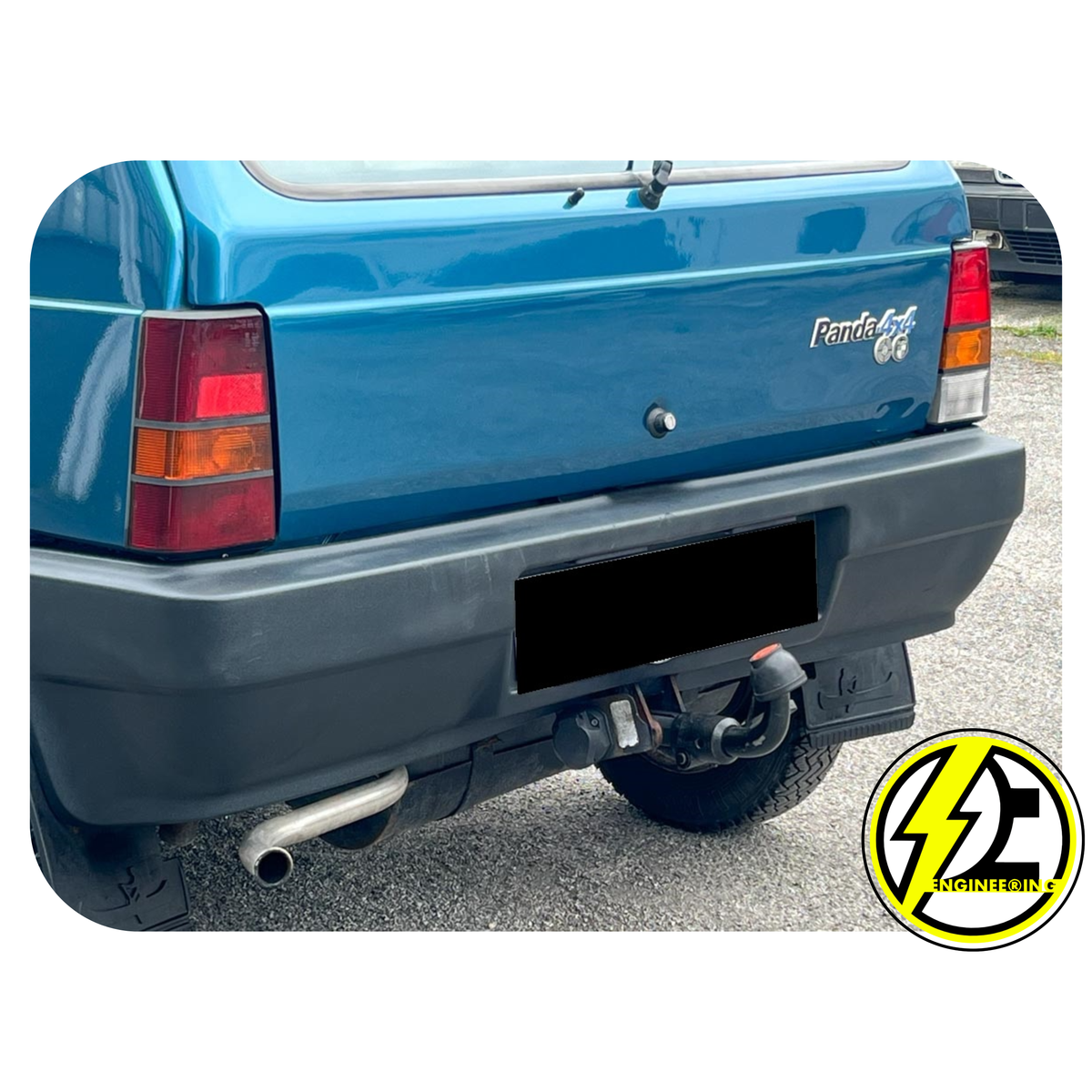 Replica Fregio Logo Fiat Panda 4x4